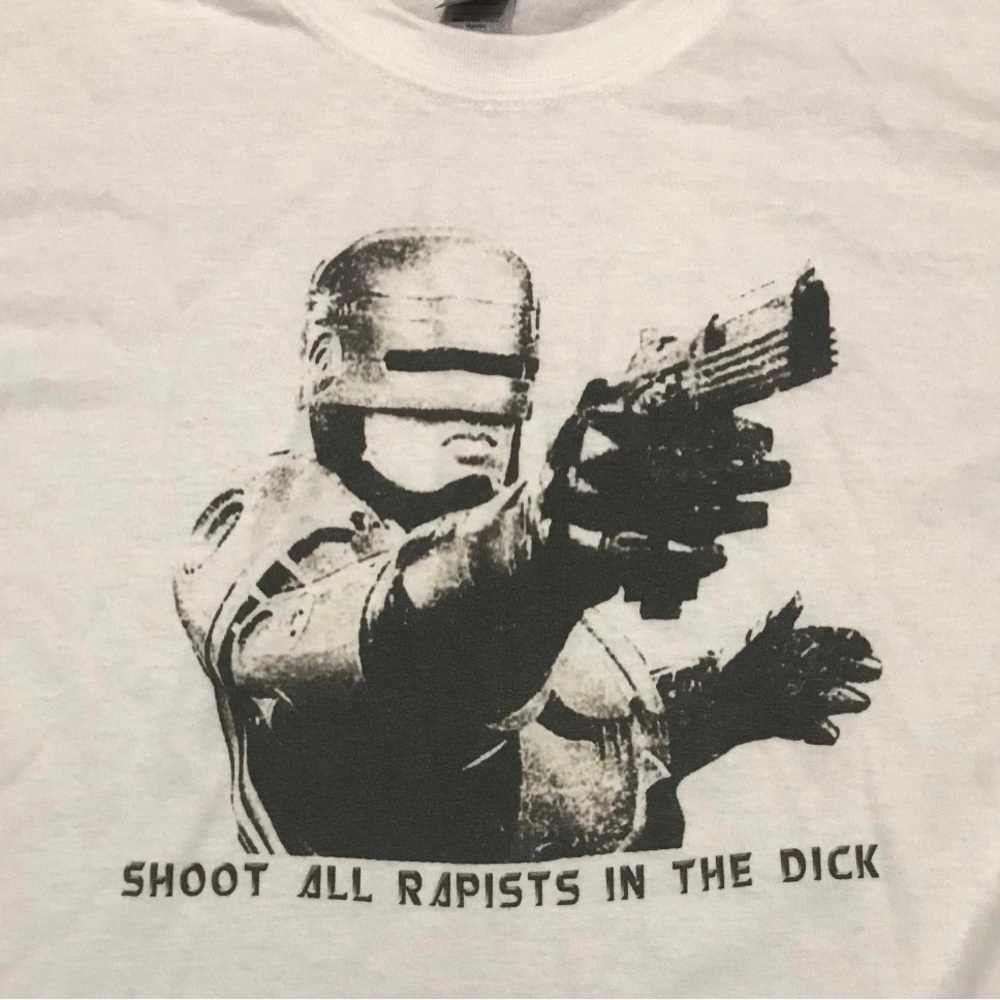 Robocop White Unisex T-Shirt